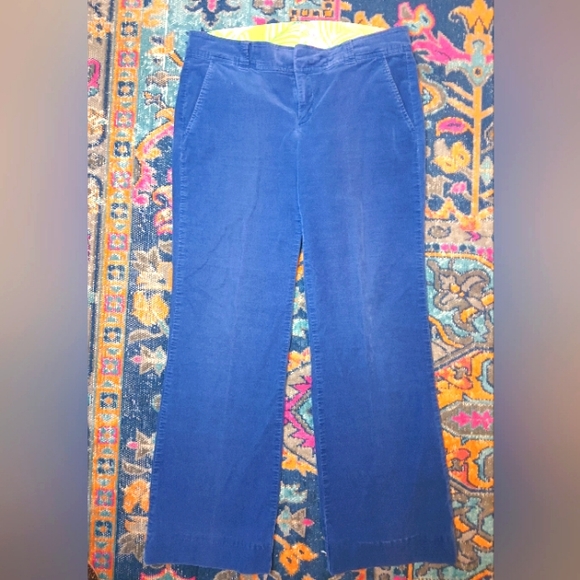 Lilly Pulitzer Pants - Vintage Lilly Pulitzer Low Rise Corduroy Flare Pants
